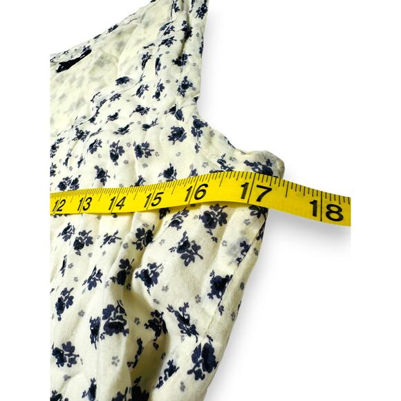 GAP Sleeveless Button Front Floral Dress Size Small - Picture 3 of 7
